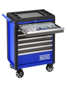 Alyco 129724 carro metálico 7 cajones