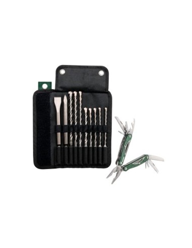 Bolso de rodillos con brocas / cinceles SDS-plus Pro 4, 10 piezas, set (631690000)