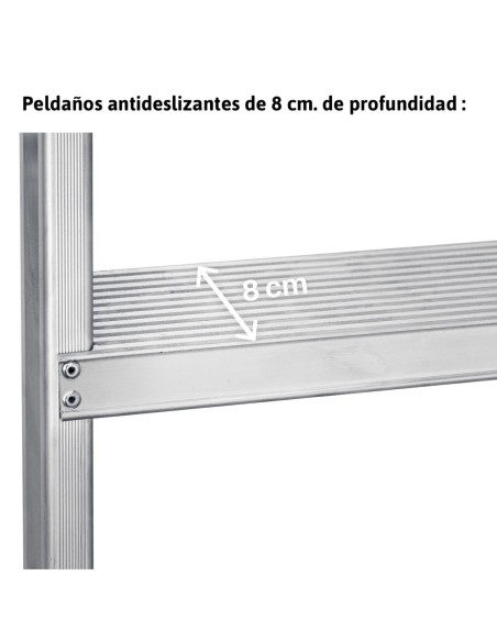 T600 | Escalera cónica para trabajos agrícolas
