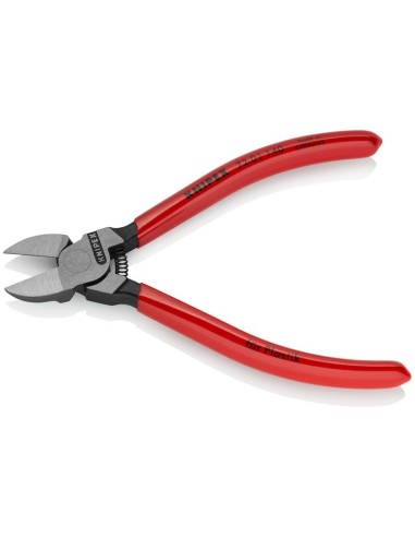 Alicate de corte diagonal para plásticos recubiertos de plástico 140 mm KNIPEX 72 01 140