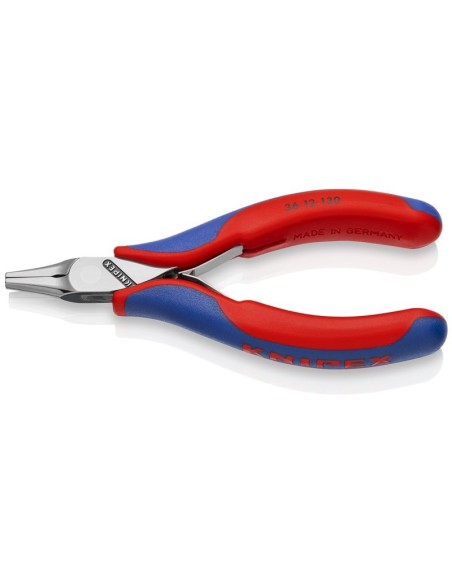 Alicate de montaje para electrónica con fundas multicomponentes 130 mm KNIPEX 36 12 130
