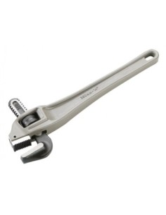 Alyco 111415 llave stillson de aluminio acodada 90