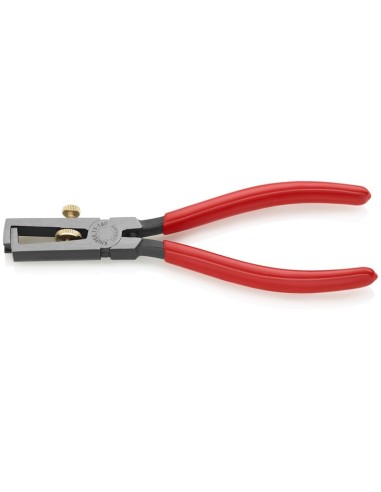 Alicate pelacables Con muelle de apertura universal recubiertos de plástico negro atramentado 160 mm (cartulina autoservicio/bl