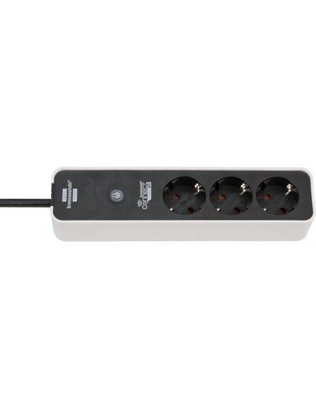 Base de tomas múltiples inteligente Ecolor compatible con brennenstuhlConnect WiFi