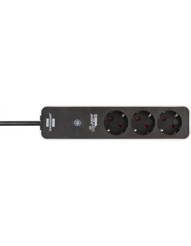 Base de tomas múltiples inteligente Ecolor compatible con brennenstuhlConnect WiFi