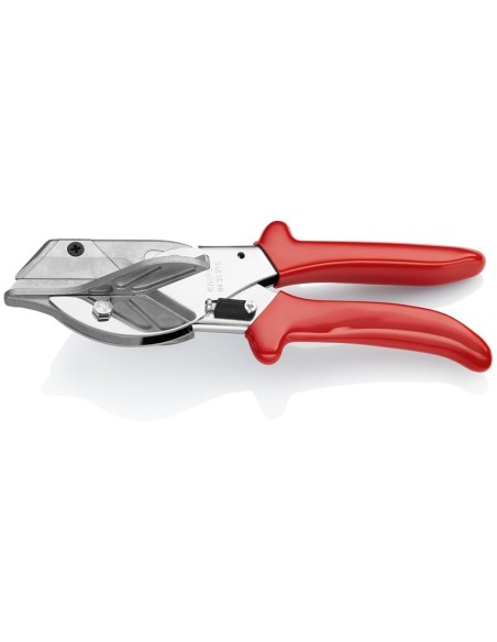 Cortaingletes para perfiles de plástico y goma con fundas de plástico cromado 215 mm KNIPEX 94 35 215 EAN