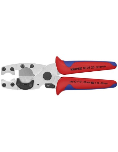 Cortatubos para tubos combinados y de protección con fundas multicomponentes galvanizado 210 mm (cartulina autoservicio/blíster
