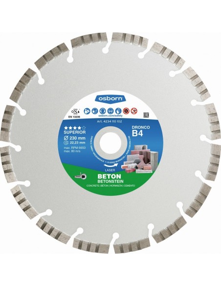 Disco de diamante Superior B4 - Hormigón (Antes LT56)