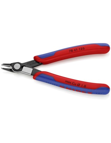 Electronic Super Knips con fundas multicomponentes bruñido 125 mm KNIPEX 78 41 125