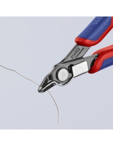 Electronic Super Knips con fundas multicomponentes bruñido 125 mm KNIPEX 78 41 125