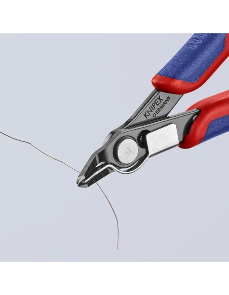 Electronic Super Knips con fundas multicomponentes bruñido 125 mm KNIPEX 78 41 125