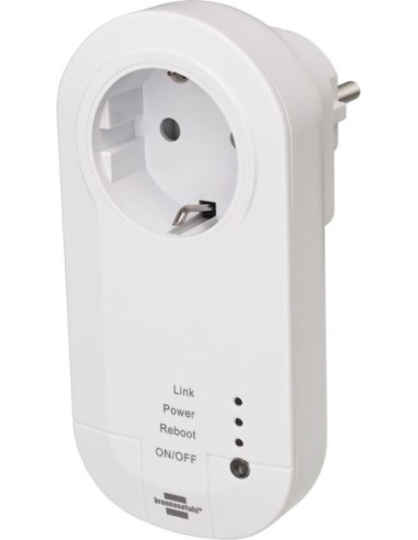 Enchufe inteligente brennenstuhl Connect WiFi con transmisor de 433MHz WA 3600 LRF01 433