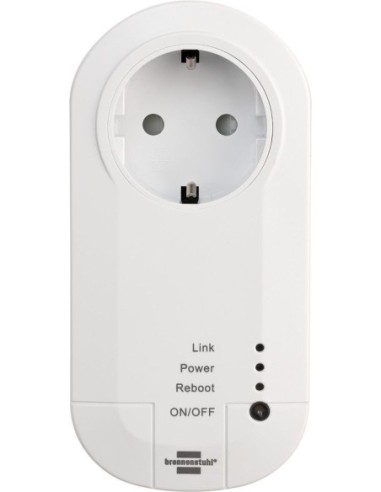Enchufe inteligente brennenstuhl Connect WiFi con transmisor de 433MHz WA 3600 LRF01 433