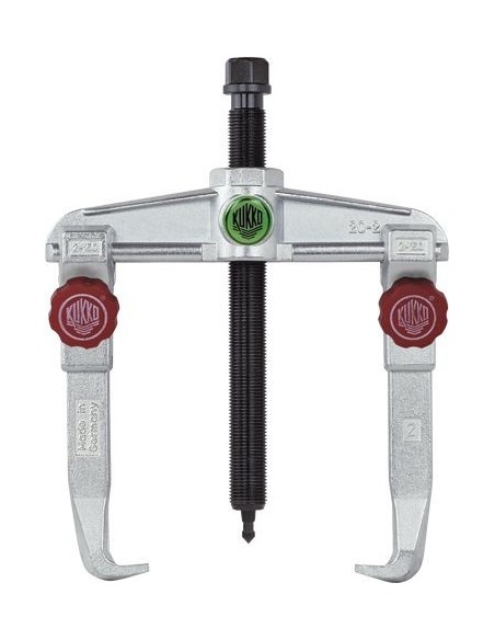 Extractor de rodamientos universal de 2 patas con regulación rápida
