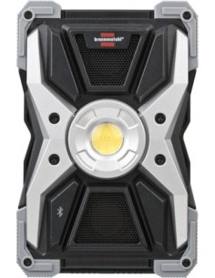 Foco LED portátil RUFUS 3010 MA con batería recargable y altavoz Bluetooth 2
