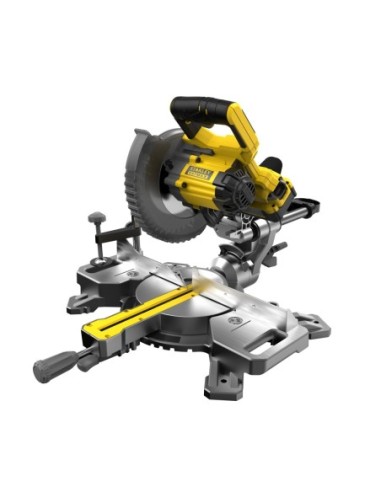 Ingletadora V20 Li-Ion 18V con 1 hoja 190x16mm TCT 40D, 1 batería 4Ah Li-Ion y cargador 2A