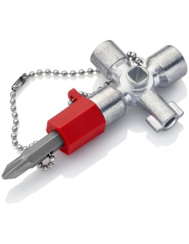 Llaves para armarios de control para armarios y sistemas de paso estándar 44 mm KNIPEX 00 11 02