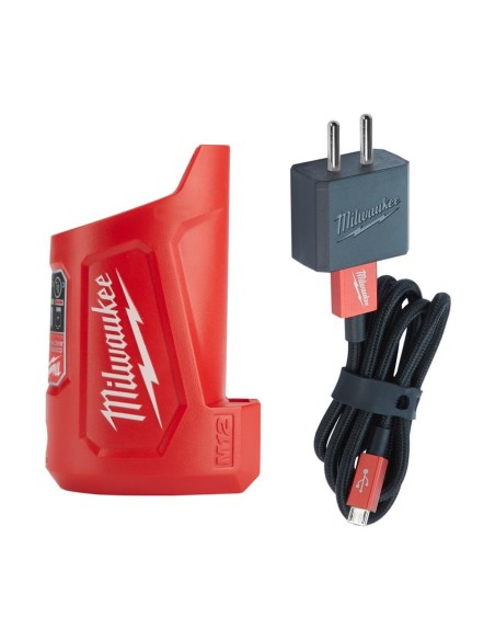 MILWAUKEE 4932459450 Cargador compacto y fuente de alimentación M12 M12 TC