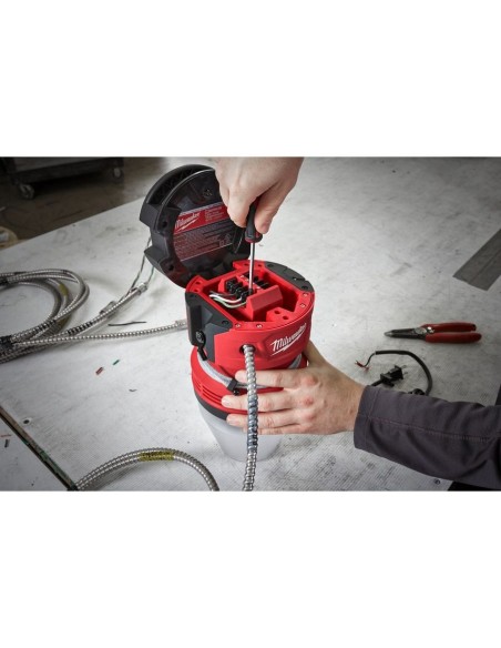 MILWAUKEE 4933464126 Luz de obra interior con cable HOBL 7000