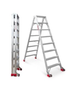 NDS | Escalera de tijera de doble subida