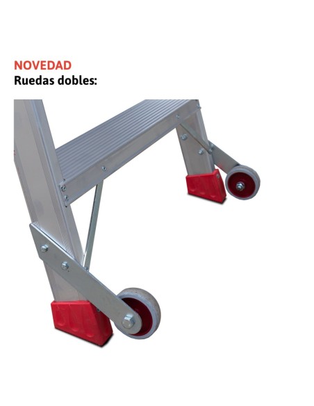 NDS | Escalera de tijera de doble subida