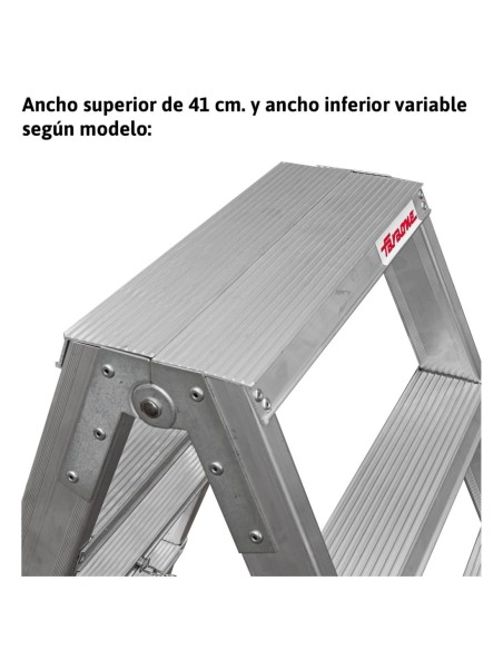 NDS | Escalera de tijera de doble subida