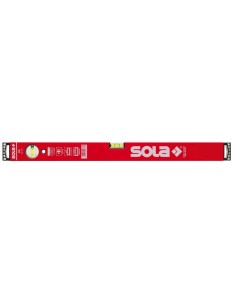 Nivel de burbuja de aluminio SM Red 2