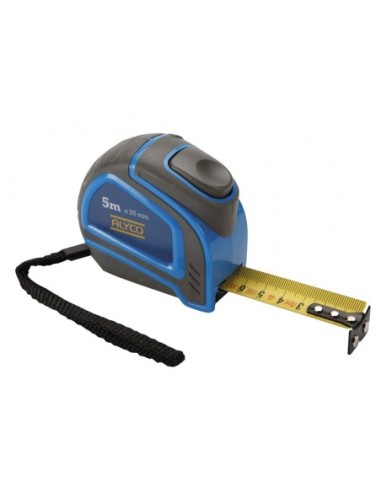 Alyco 197305 flexómetro metálico magnético cuerpo bimaterial