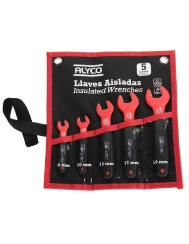ALYCO 190180 Juego de llaves fijas