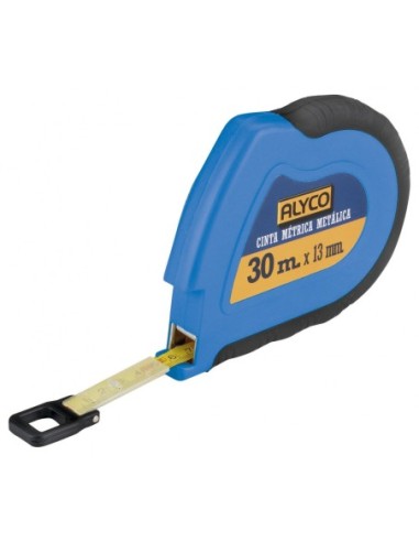 Alyco 197350 flexómetro largo métalico cuerpo bimaterial
