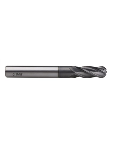 REF. 9407 FRESA MICROGRANO IZAR-STD.N LARGA 4Z RADIAL