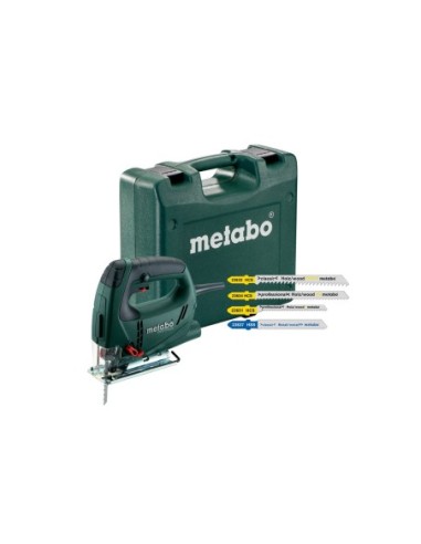 STEB 70 Quick Set Sierra de calar/Maletín profesional con 20 hojas de sierra de calar