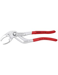 Tenaza para tuberías y racores recubiertos de plástico antideslizante cromado 250 mm KNIPEX 81 03 250