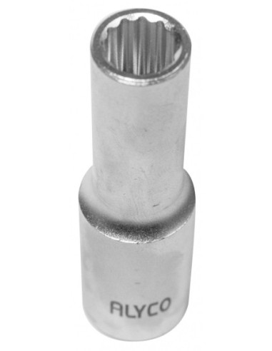 ALYCO 190678 Llaves de vaso 12 caras de 1/2