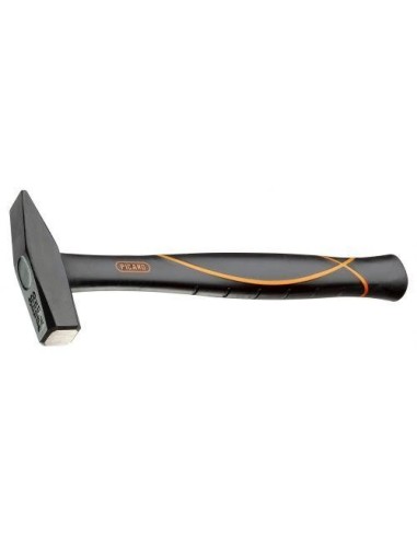 Martillo de cerrajero DIN 1041 con mango de fibra de vidrio