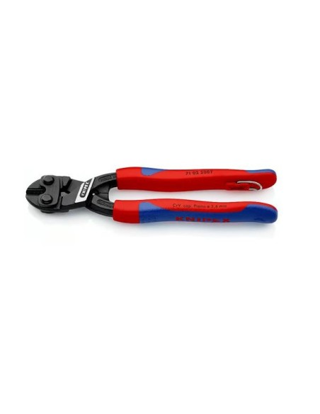 CoBolt Cortabulones compacto con fundas esbeltas en dos componentes, con anilla de fijación integrada  para colocar un disposit