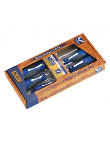 ALYCO 119099 Juego de 6 destornilladores boca torx inviolable