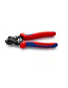 Cortacables para cable trenzado Para cuerdas de neumáticos con fundas multicomponentes bruñido 160 mm KNIPEX 95 62 160 TC
