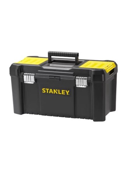 Caja de herramientas de plástico 19/48cm con cierres de metal