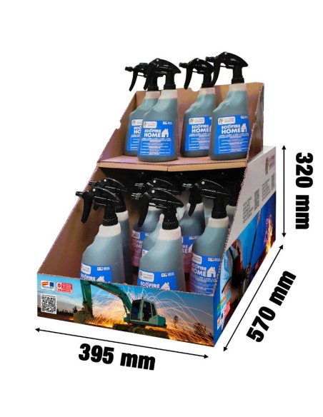 ECOFIRE IND0001 CAJA 20 UDS INDUSTRY 1 L