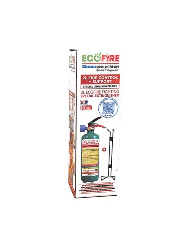 ECOFIRE EXT002G GREEN 2 L + SOPORTE