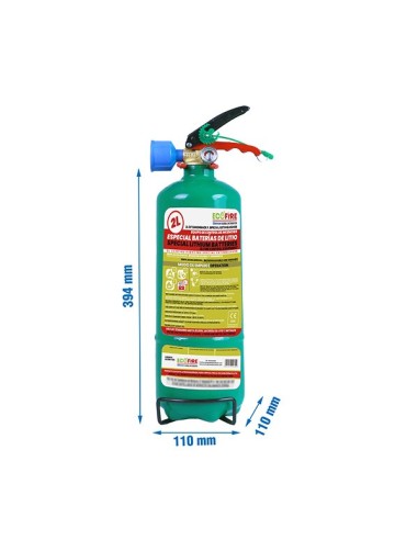 ECOFIRE EXT002G GREEN 2 L + SOPORTE