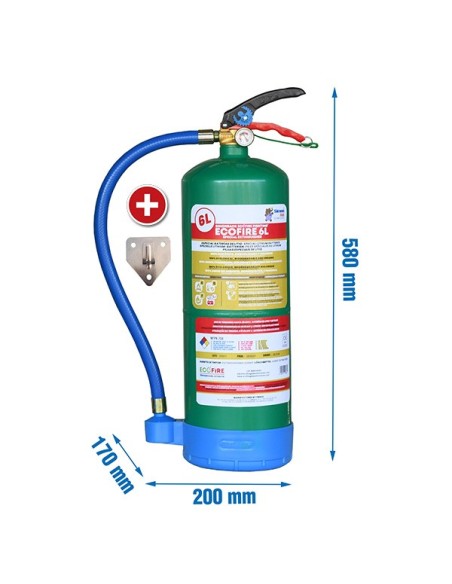 ECOFIRE EXT006G GREEN 6L
