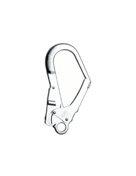 Eslinga universal doble anticaídas elástica con absorbedor de energía de elongación reducida ABC. Cinta tubular de núcleo elást