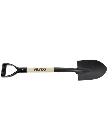 Alyco 198614 minipala punta 750 mm con mango anilla