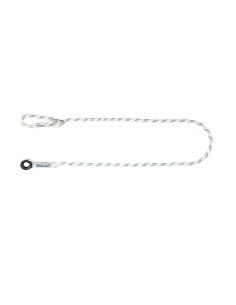 Eslinga universal de posicionamiento regulable. Fabricada en poliamida con guardacabos en un extremo y regulación en el otro.