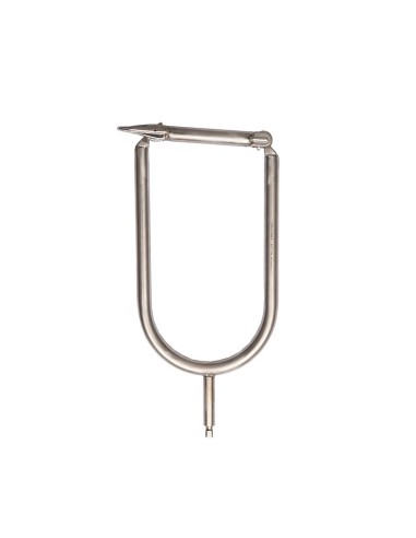 Instalador de cuerda con cabezal tipo UDI de acero inoxidable. Peso de 1,1 Kg. Diámetro de cuerda Ø6-10 mm. Sin cobertura aisla