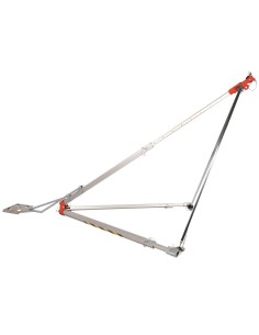 Sistema de contrapesado para la aplicación del tripode TRI 14 para rescate en voladizo.