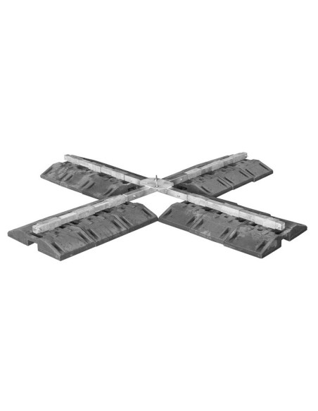 Base de anclaje de peso muerto para 2 personas. Peso del conjunto 374 Kg, Acorde a norma EN 795_x000D_\nClase E.