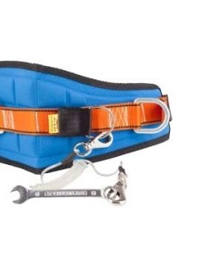 Porta herramientas de correas pensado para ser fijado con velcro en cinturón o correas de arnés. Ancho de correa 40 mm. Carga m